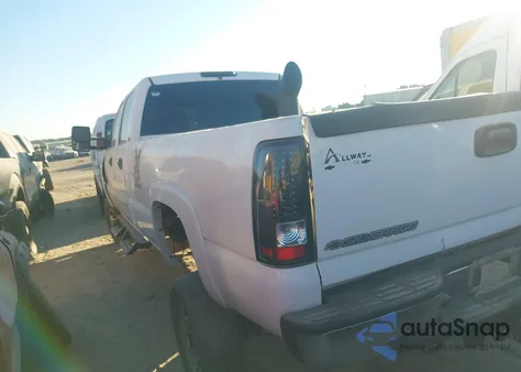 2007 Chevrolet Silverado 2500Hd Classic Lt1 из США, поврежденный, VIN 1GCHC23D87F194417